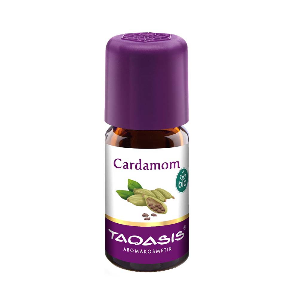 Kardamon, 5 ml BIO, Elettaria cardamomum - Sri Lanka, 100% naturalny olejek eteryczny, Taoasis